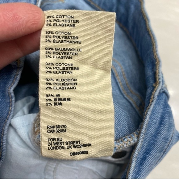 We The Free Mid Rise Fringe Jeans Waist 25 - Picture 12 of 16